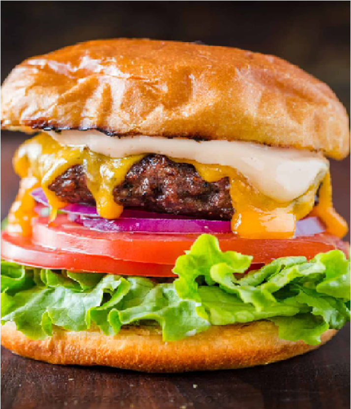 Order Hamburger food online from Rick Kitchen store, Yuma on bringmethat.com