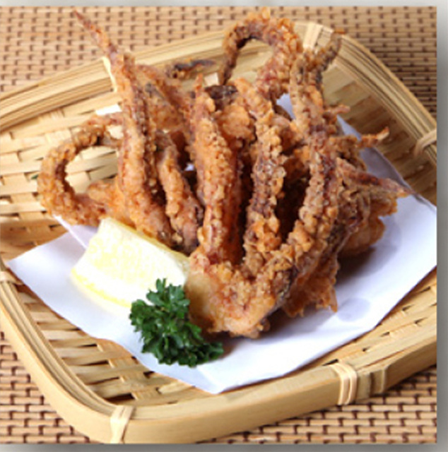 Order Fried Squid Legs food online from Tomomi Sushi store, Alhambra on bringmethat.com