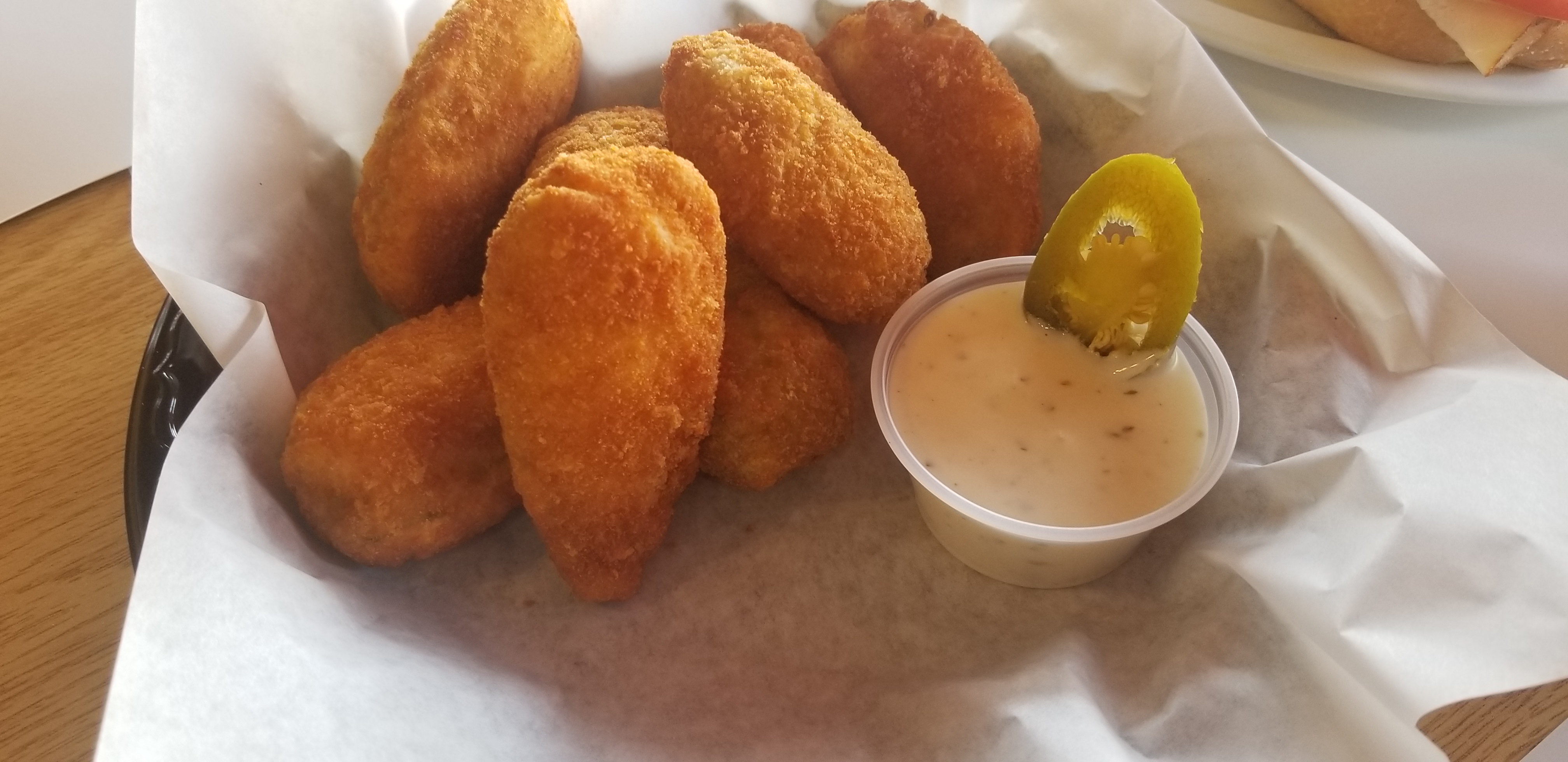 Order Jalapeno Poppers food online from Ove Pizzeria store, Studio City on bringmethat.com