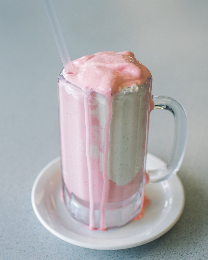 Order Milkshake Small - food online from Leatherby Family Creamery store, Citrus Heights on bringmethat.com
