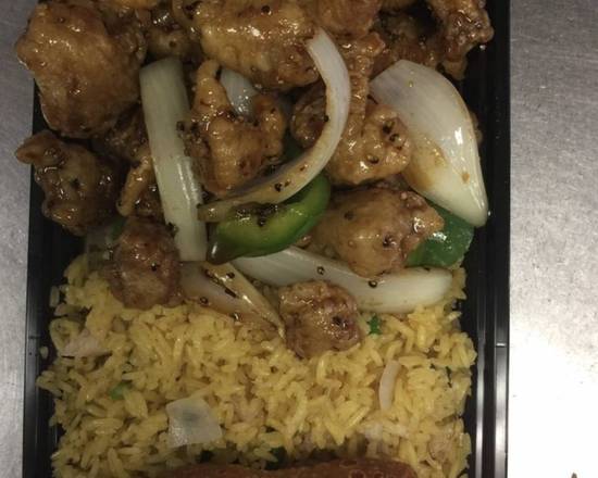 Order Black Pepper Chicken food online from China Express Inn store, Minneapolis on bringmethat.com