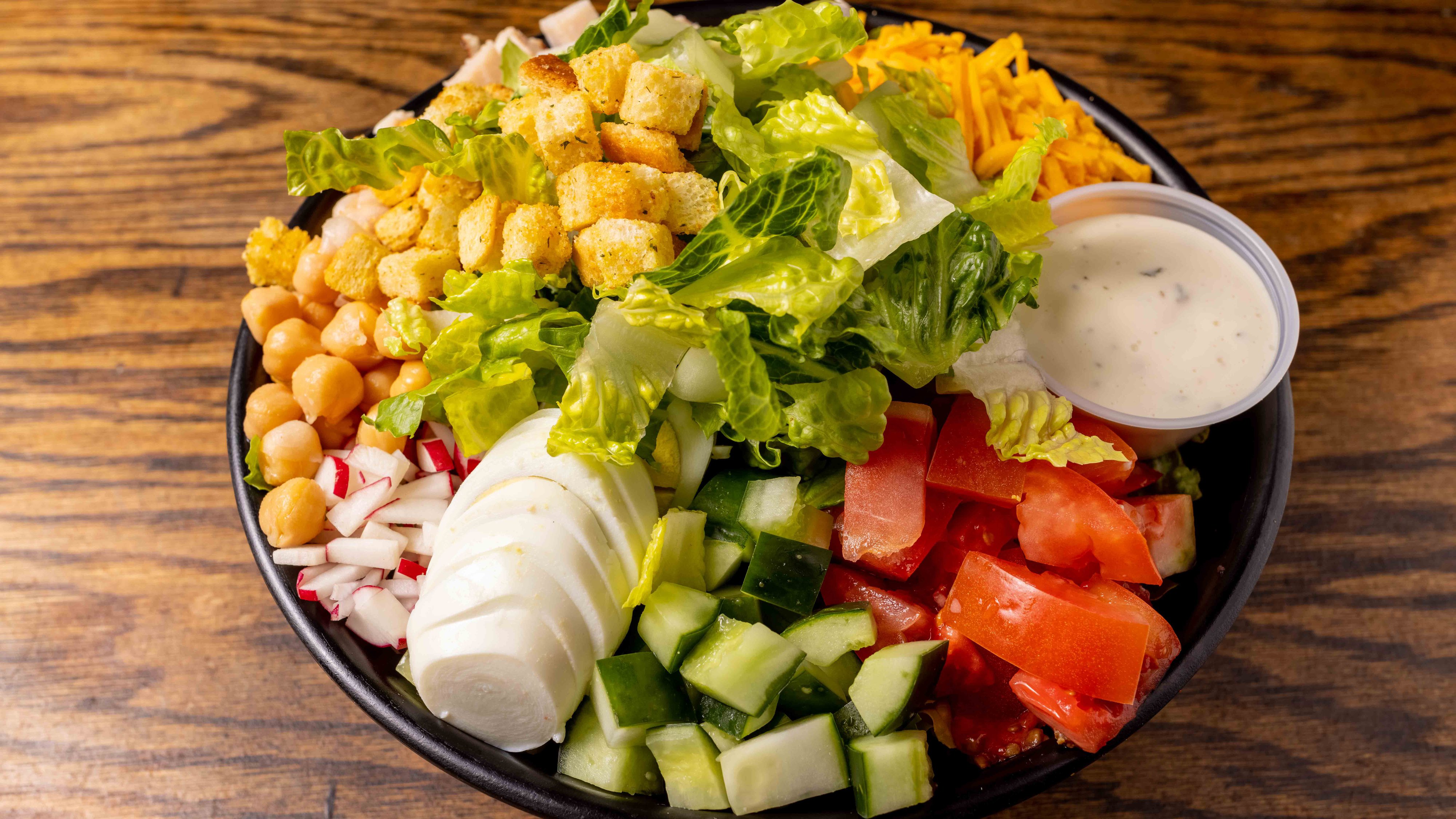 Order Chef Salad food online from GreenStreets Salads store, Brooklyn on bringmethat.com