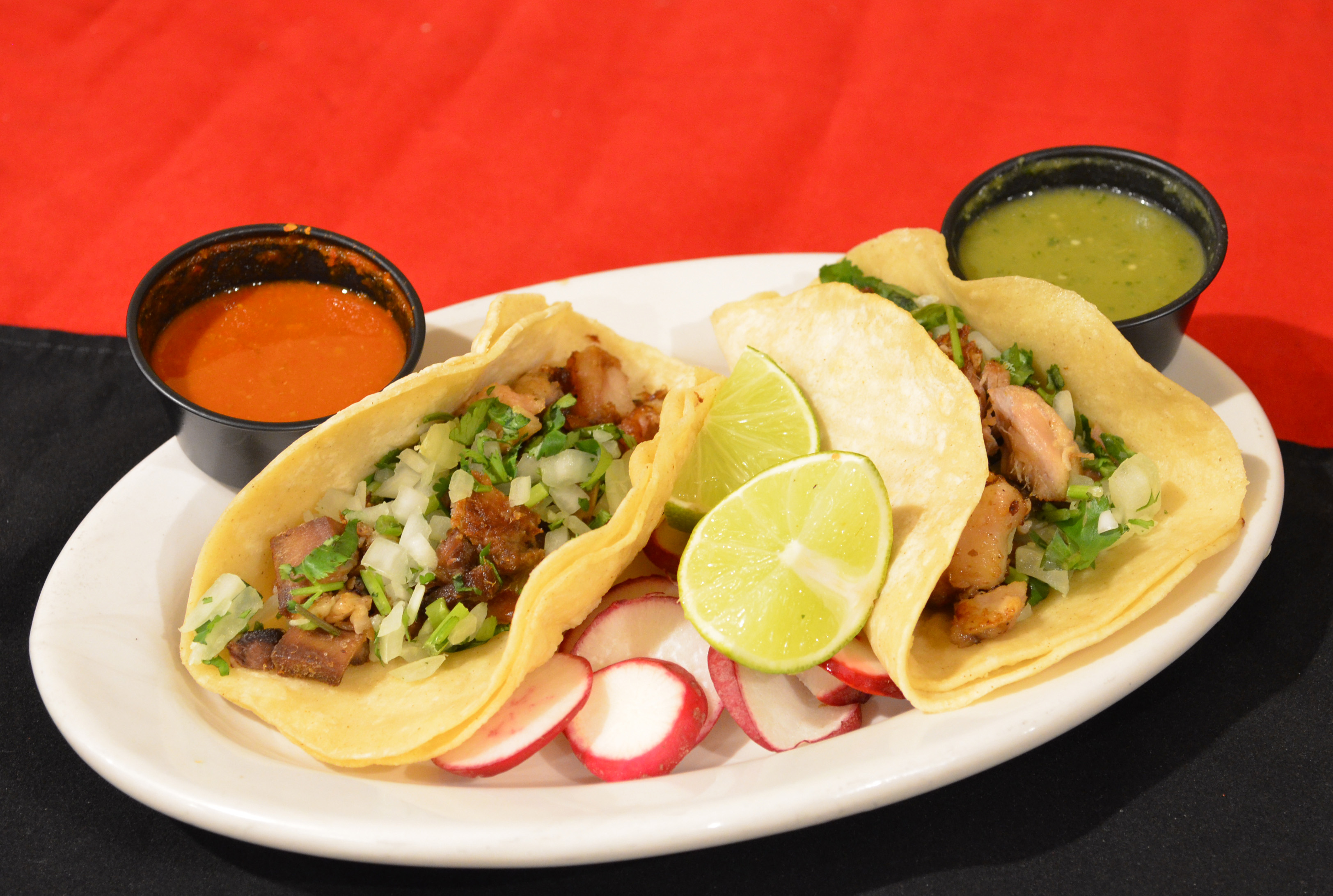 Order Tacos Mexicanos food online from Pancho Villa Restaurant store, Bronx on bringmethat.com