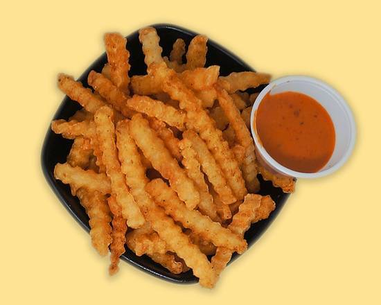 Order (s) Szechuan Fries  food online from Bao'd Up store, Austin on bringmethat.com