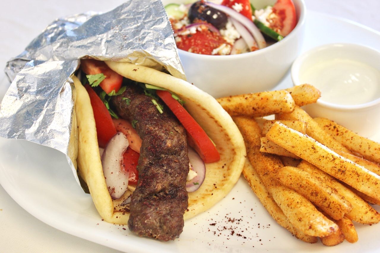 Order Kaftedakia Wrap food online from Greek Bistro store, Henderson on bringmethat.com