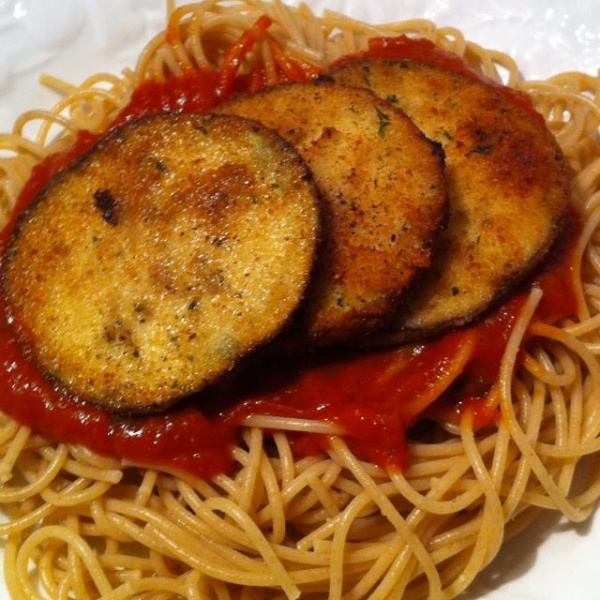 Order Eggplant Parmigiana food online from Aliacci Pizza & Pasta store, Lakewood on bringmethat.com