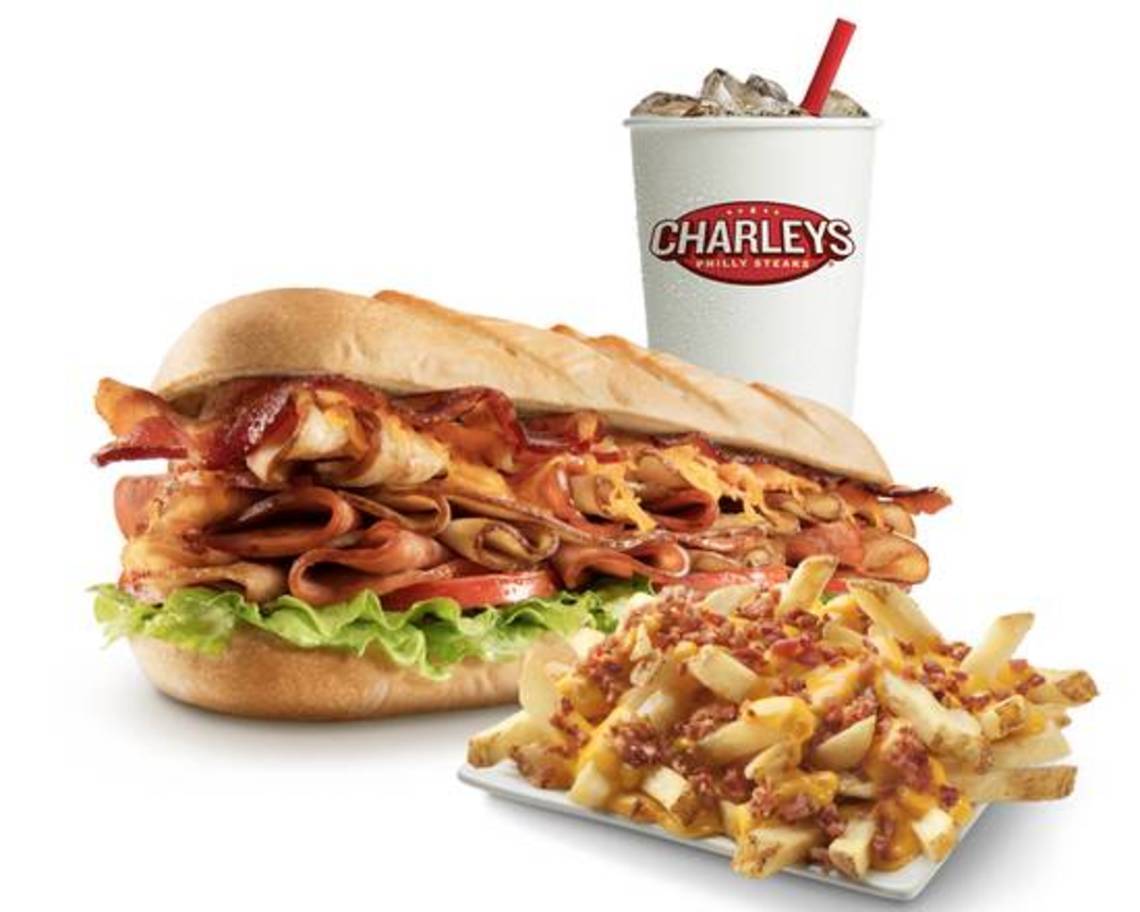 Order Ultimate Club Combo food online from Charleys Cheesesteaks store, Universal City on bringmethat.com