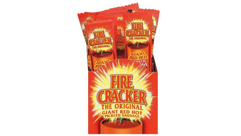 Order Penrose Firecracker Red Hot Pickled Sausage - 90 Count 1.7 OZ food online from Valero Food Mart store, Murrayville on bringmethat.com