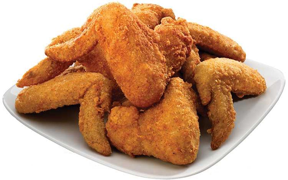 Order Jumbo Whole Wings - 3 Pieces food online from Happy's Pizza store, Detroit on bringmethat.com