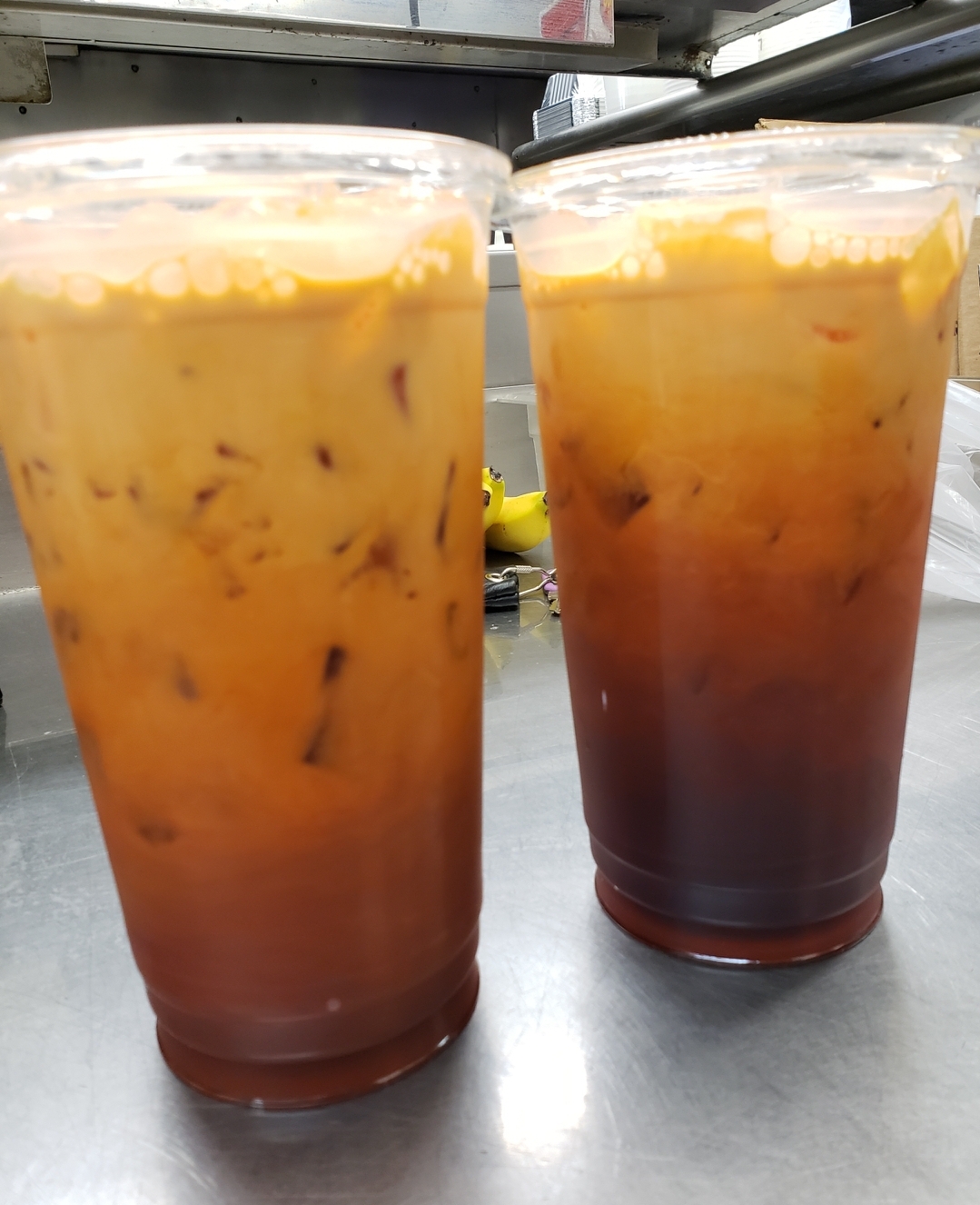 Order 32 oz. Thai Iced Tea food online from Thai Silk store, Long Beach on bringmethat.com
