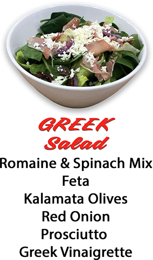 Order Greek Salad food online from Pza Pizzaria store, Lake Havasu City on bringmethat.com