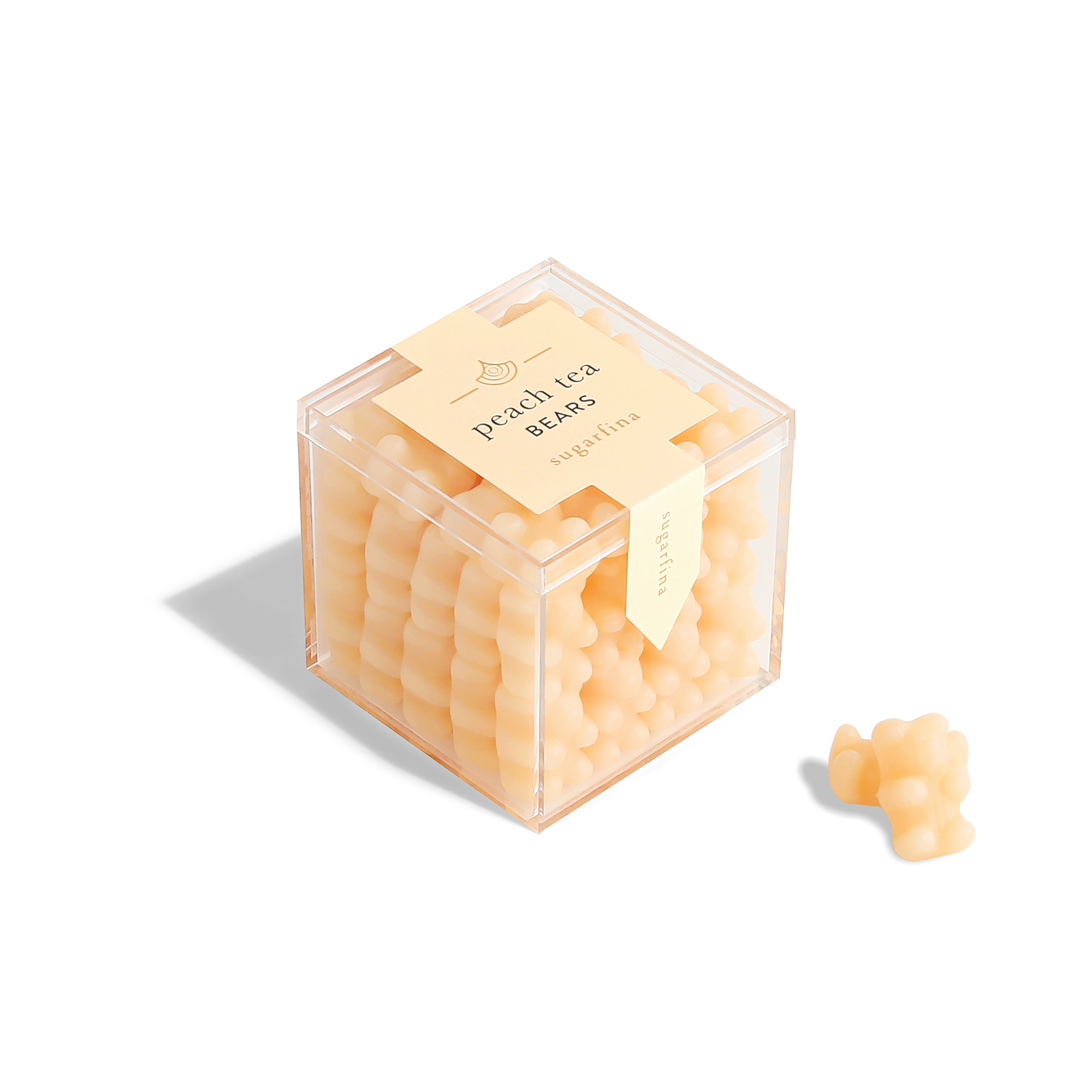 Order Peach Tea Bears Candy Cube food online from Sugarfina store, Culver City on bringmethat.com