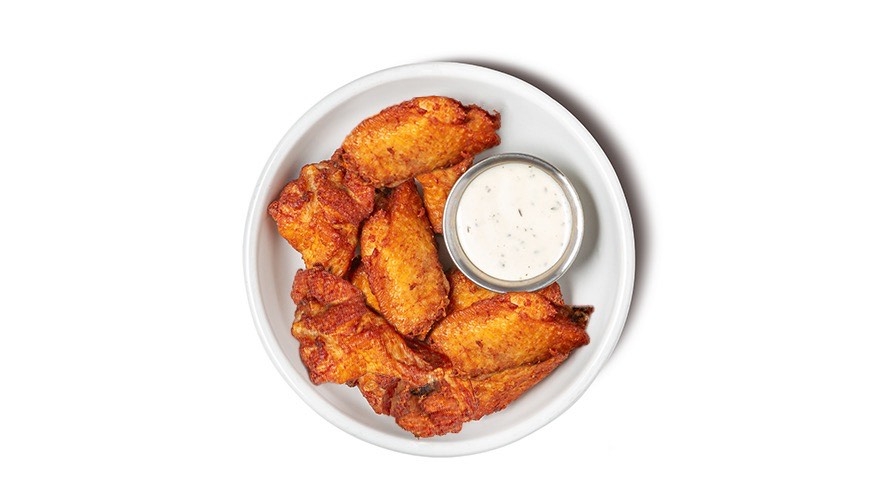 Order Jumbo Wings (10) w/ Buttermilk Ranch food online from The Naked Bird store, Columbus on bringmethat.com