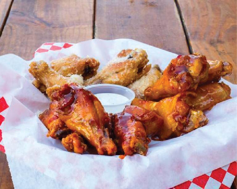 Order 8 Pieces Wings food online from K Pop Burger store, The Colony on bringmethat.com