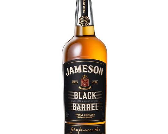 Order Jameson Black Barrel 750 ML food online from Plaza Liquor store, Jurupa Valley on bringmethat.com