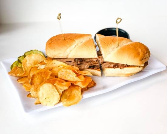 Order Monk's French Dip food online from Monk's Bar & Grill - Middleton store, Middleton on bringmethat.com