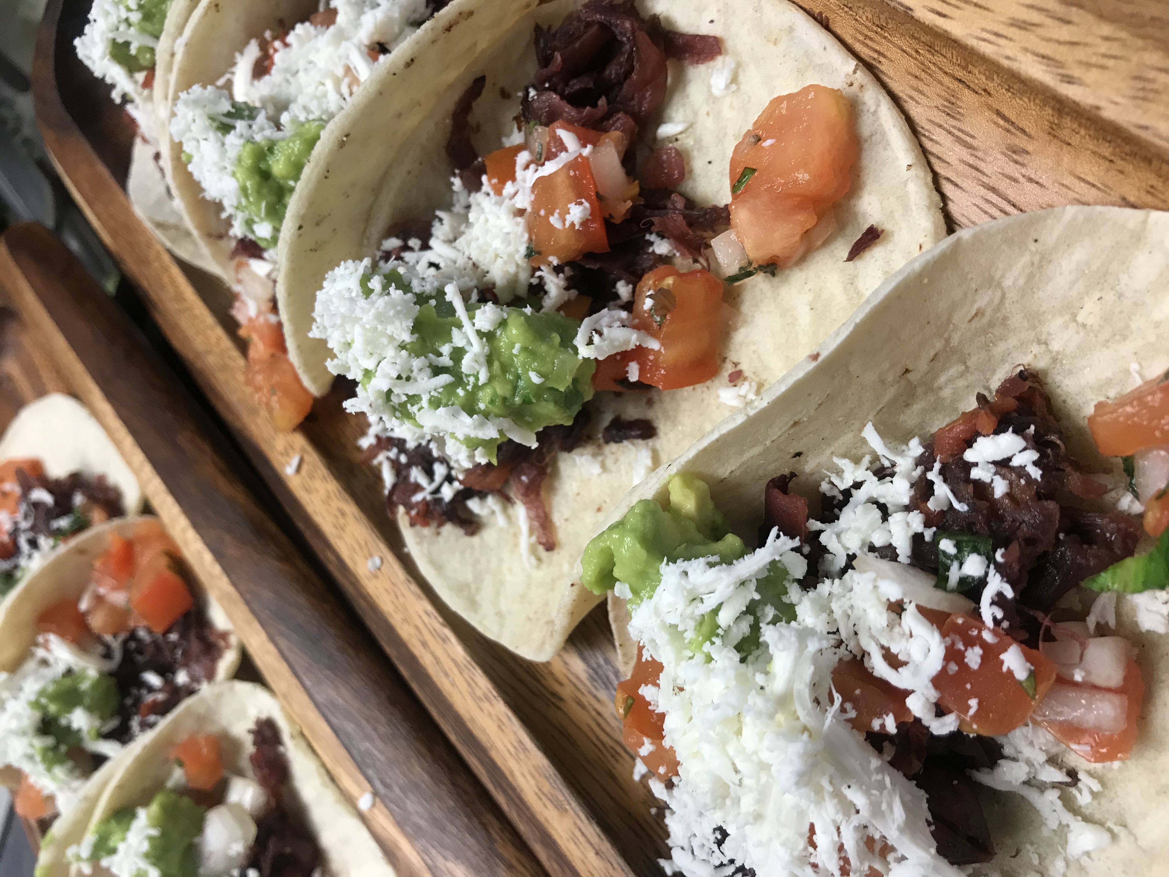 Order Hibiscus Flower Tacos food online from Folklore Artisanal Taco store, West Orange on bringmethat.com