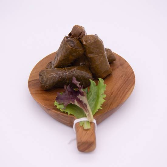 Order E8 - Grape Leaves food online from Sufra Mediterranean Food store, Boston on bringmethat.com