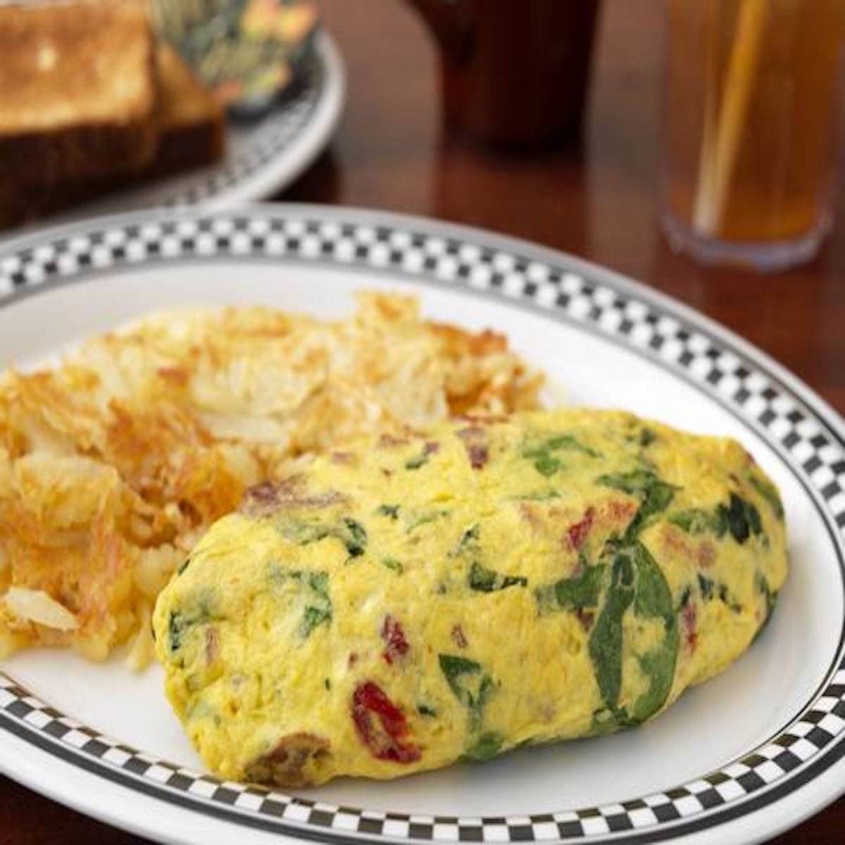 Order Billy Goat Omelette food online from Deluxe Diner store, Chicago on bringmethat.com