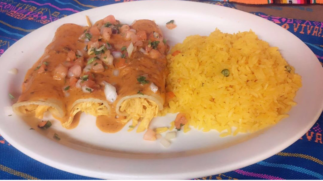 Order Enchiladas San  Miguel food online from El Patron Mexican Grill & Cantina store, Albany on bringmethat.com