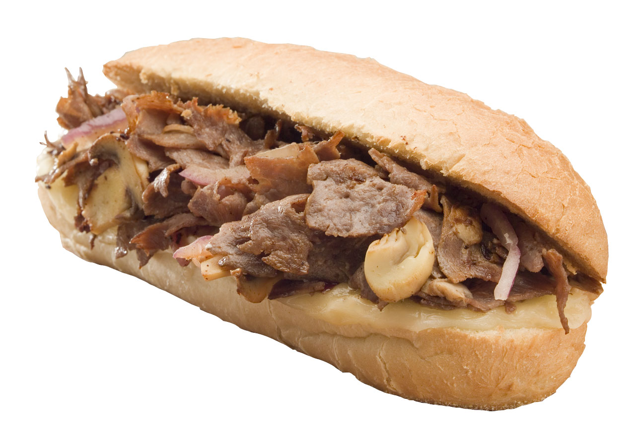 Order Hot Philly Steak Grinder food online from Rascal House Pizza store, University Heights on bringmethat.com