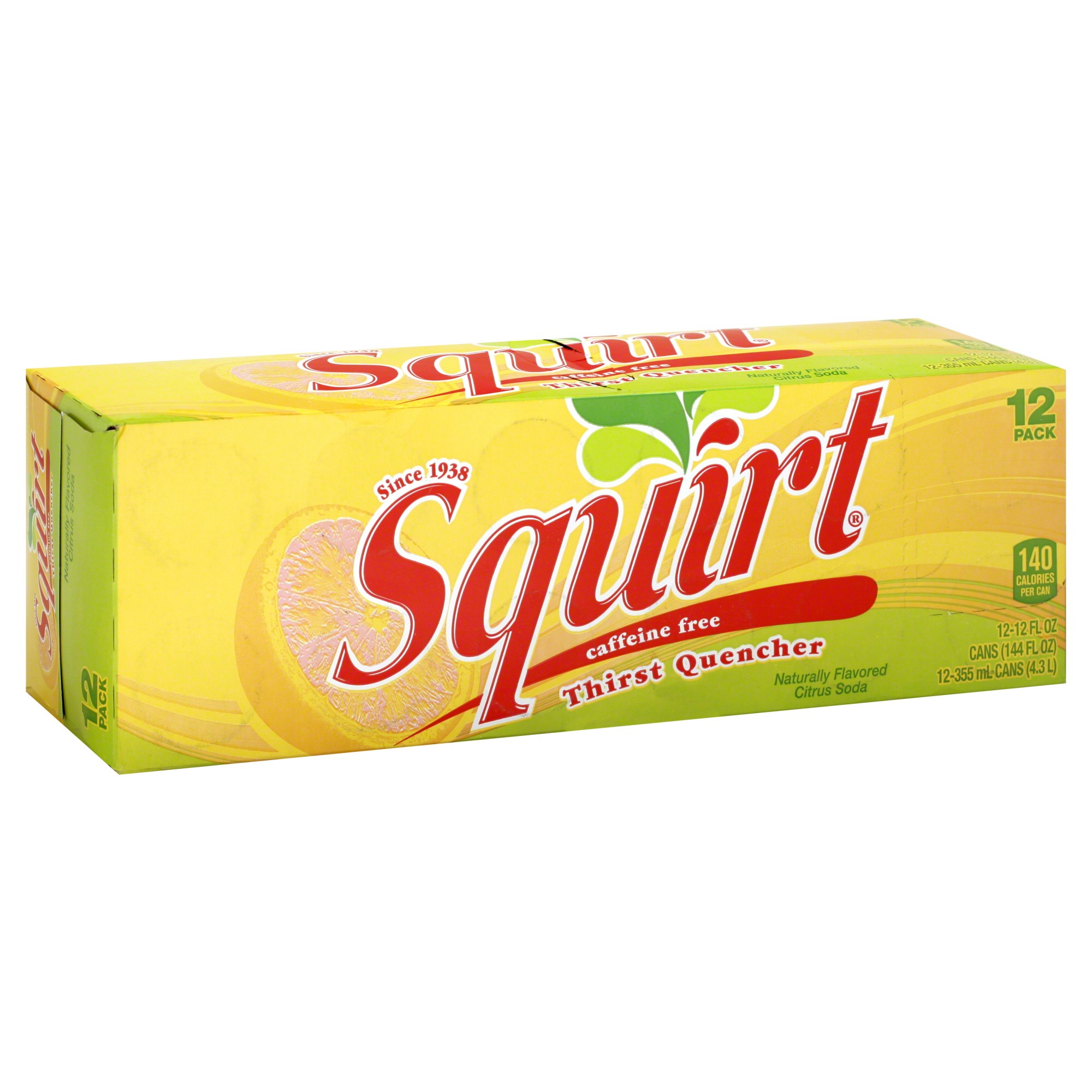 Order Squirt Soda, Citrus, 12 fl oz - 12 ct food online from Bartell store, Edmonds on bringmethat.com