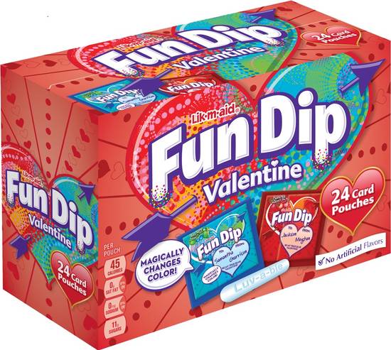 Order Fun Dip Valentine's Candy Kit - 22ct food online from Rite Aid store, Coatesville on bringmethat.com