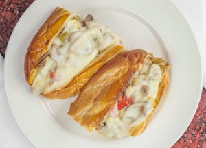 Order Philly Cheesesteak food online from Frankie's Pizza store, Las Vegas on bringmethat.com