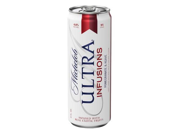 Order Michelob Ultra Infusions Pomegranate Agave - 6x 12oz Bottles food online from Goody Goody Liquor store, Houston on bringmethat.com