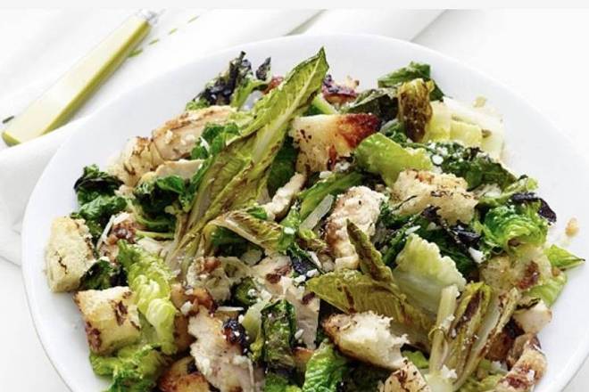 Order Chicken Caesar Salad food online from Jim Dandy Of Rutherford store, Rutherford on bringmethat.com