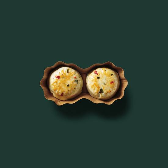 Order Egg White & Roasted Red Pepper Egg Bites food online from Starbucks store, Fresno on bringmethat.com