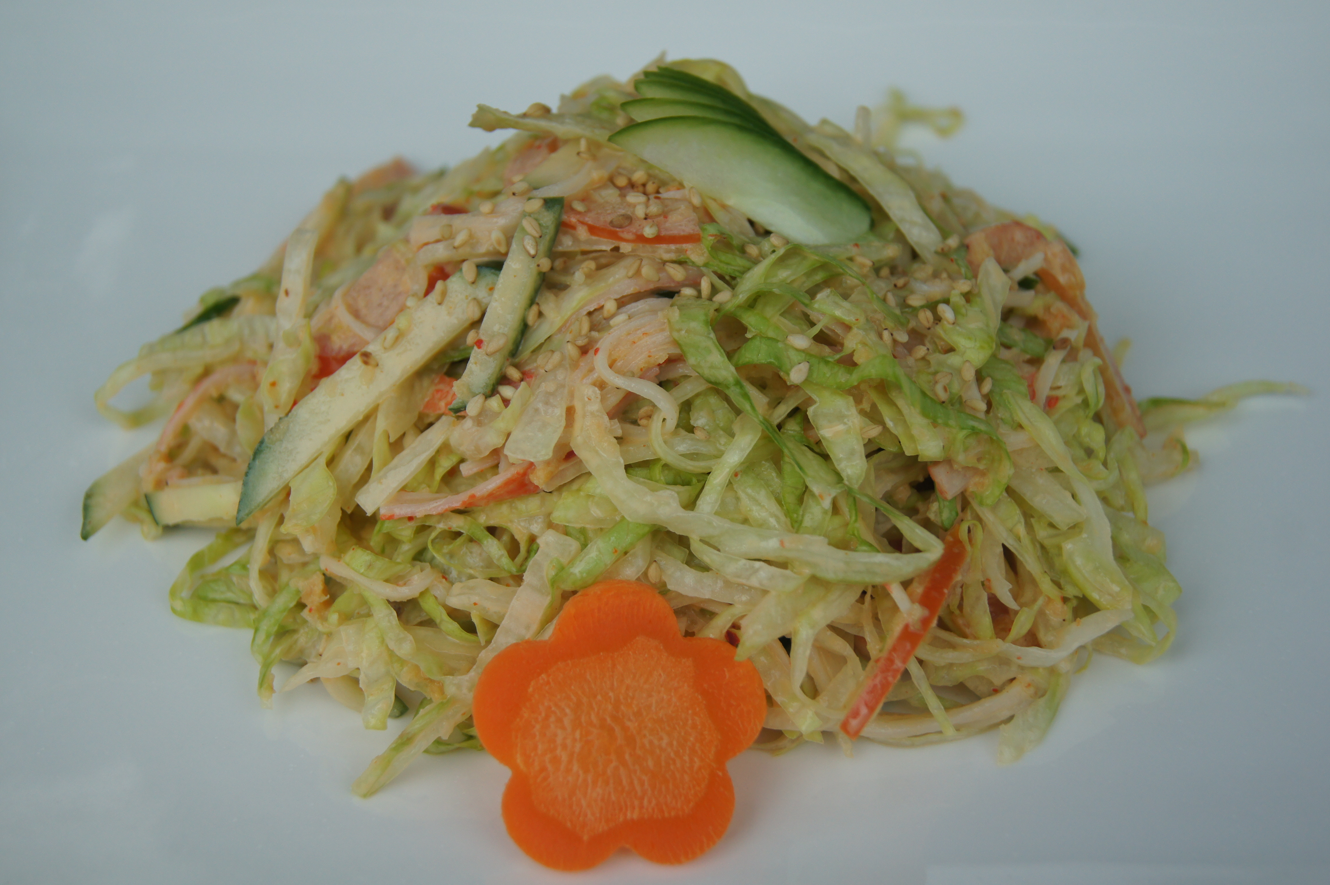 Order Spicy Crab Salad Dinner food online from Kooma Sushi store, Columbus on bringmethat.com