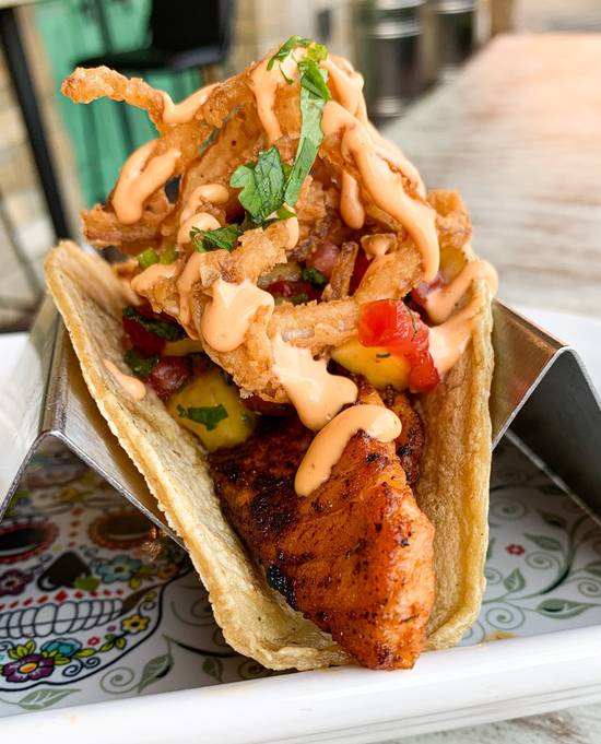 Order Salmon food online from Fat Rosies Taco & Tequila Bar store, Frankfort on bringmethat.com