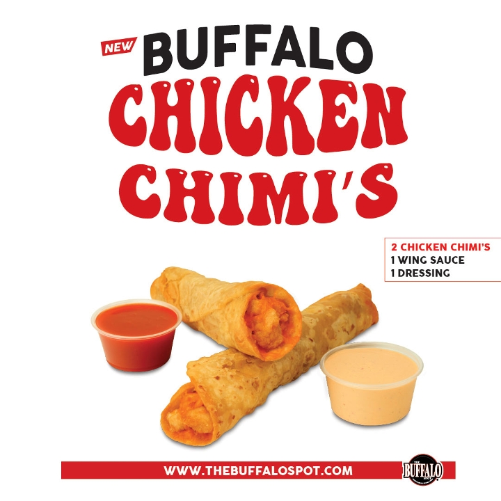 Order BUFFALO CHICKEN CHIMI'S food online from Buffalo Spot store, Victorville on bringmethat.com