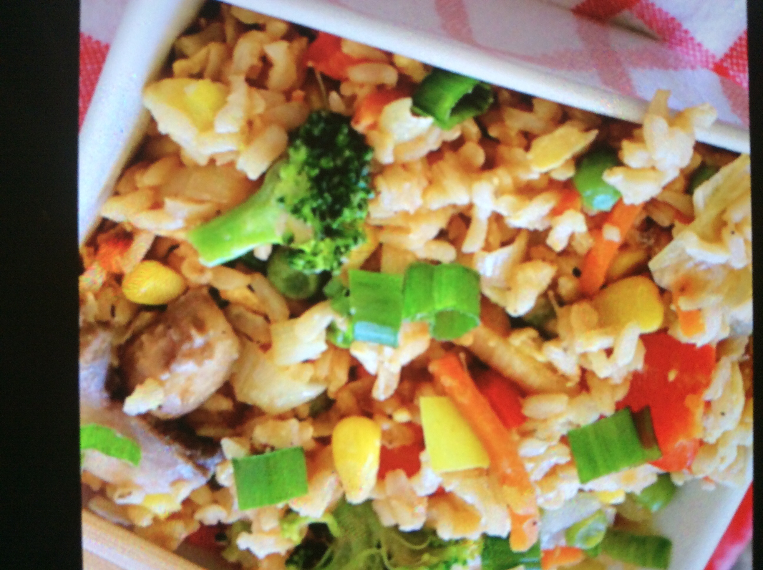 Order 42. Vegetable Fried Rice food online from Great wall restaurant store, Brooklyn on bringmethat.com