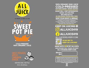 Order Sweet Potato Pie food online from All Juice store, Toledo on bringmethat.com