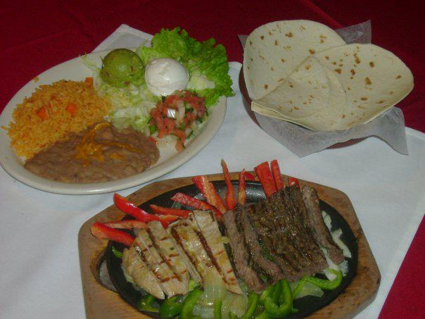 Order 2. One Beef, One Chicken  food online from Villa Grande Mexican Restaurant store, Aubrey on bringmethat.com