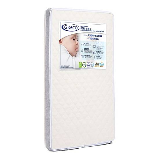 Order Graco® Ultra Premium 2-in-1 Crib and Toddler Bed Mattress food online from Bed Bath & Beyond store, Shawnee on bringmethat.com