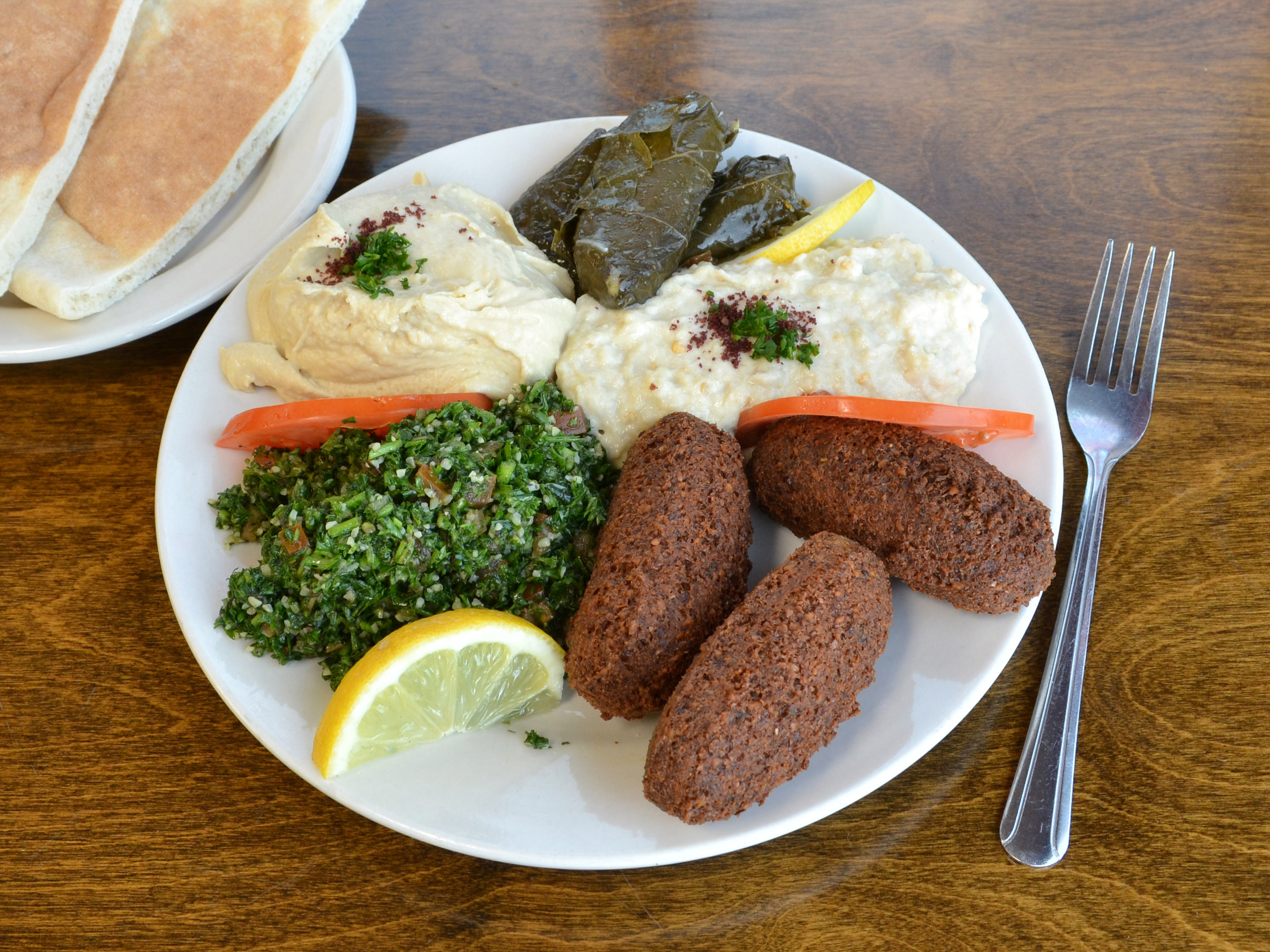 Order Vegetarian Combination Plate food online from Jerusalem Cafe of Lombard store, Lombard on bringmethat.com