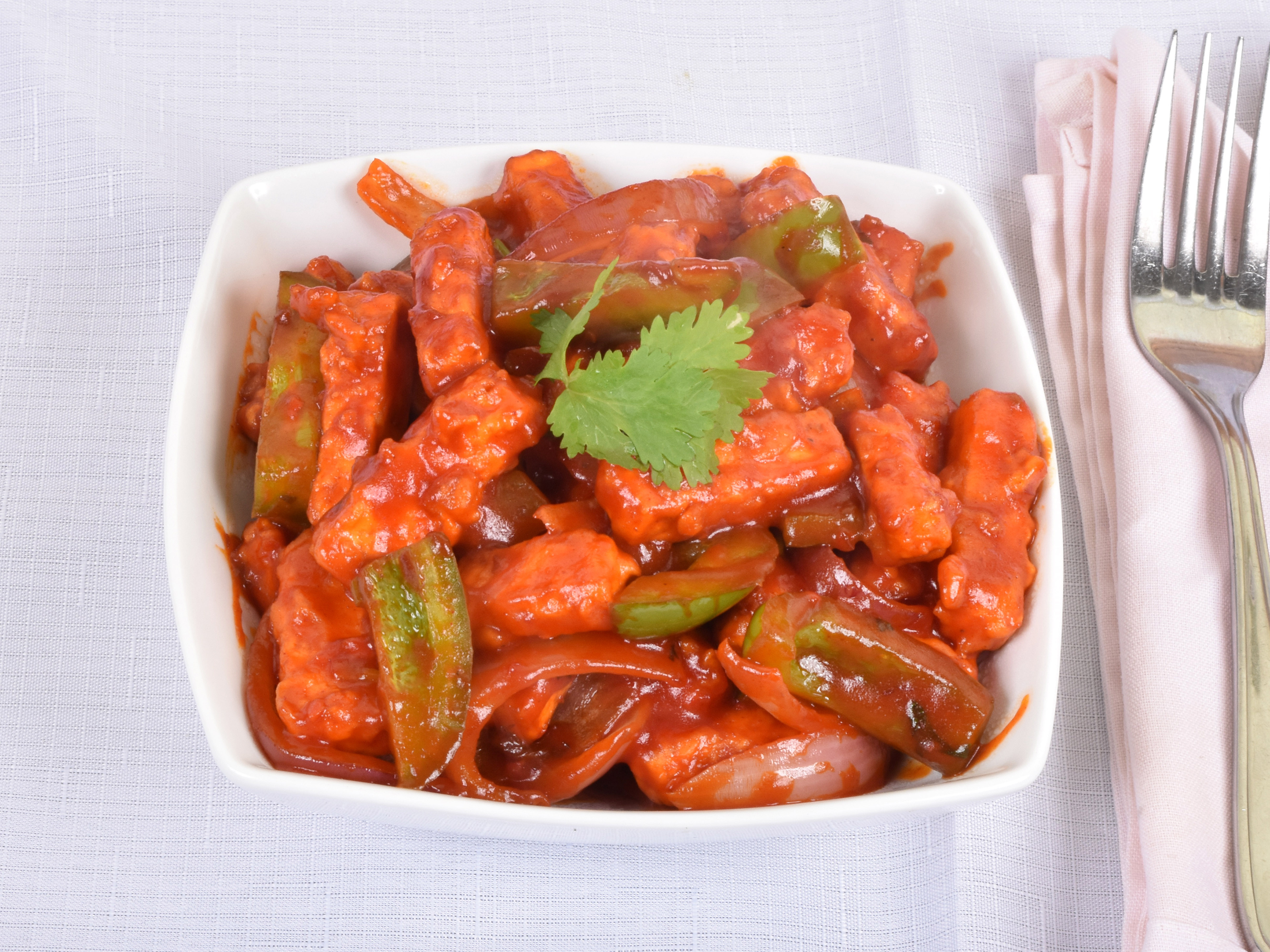 Order Chilly Paneer food online from India Cafe store, White Plains on bringmethat.com