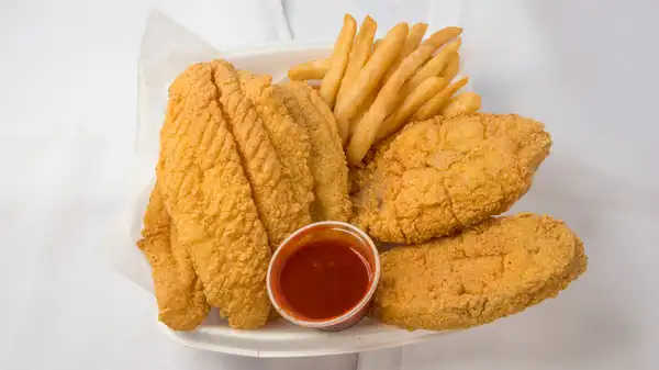 Order Catfish Fillet & Fish Combo food online from Jj Fish & Chicken store, Forest Park on bringmethat.com