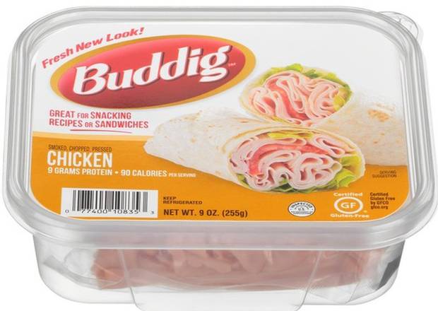 Order Buddig Chicken (9 oz) food online from Ctown Supermarkets store, Uniondale on bringmethat.com