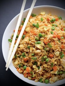Order Shrimp Fried Rice food online from Iron Wok store, Kansas City on bringmethat.com