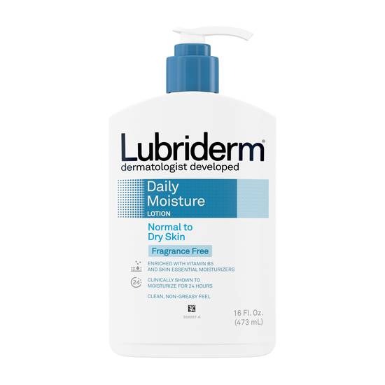 Order Lubriderm Daily Moisture Lotion, Fragrance-Free, 16 OZ food online from Cvs store, LANCASTER on bringmethat.com