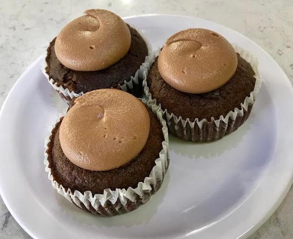 Order Keto Chocolate Cupcake with Chocolate Icing food online from Unrefined Bakery store, Dallas on bringmethat.com
