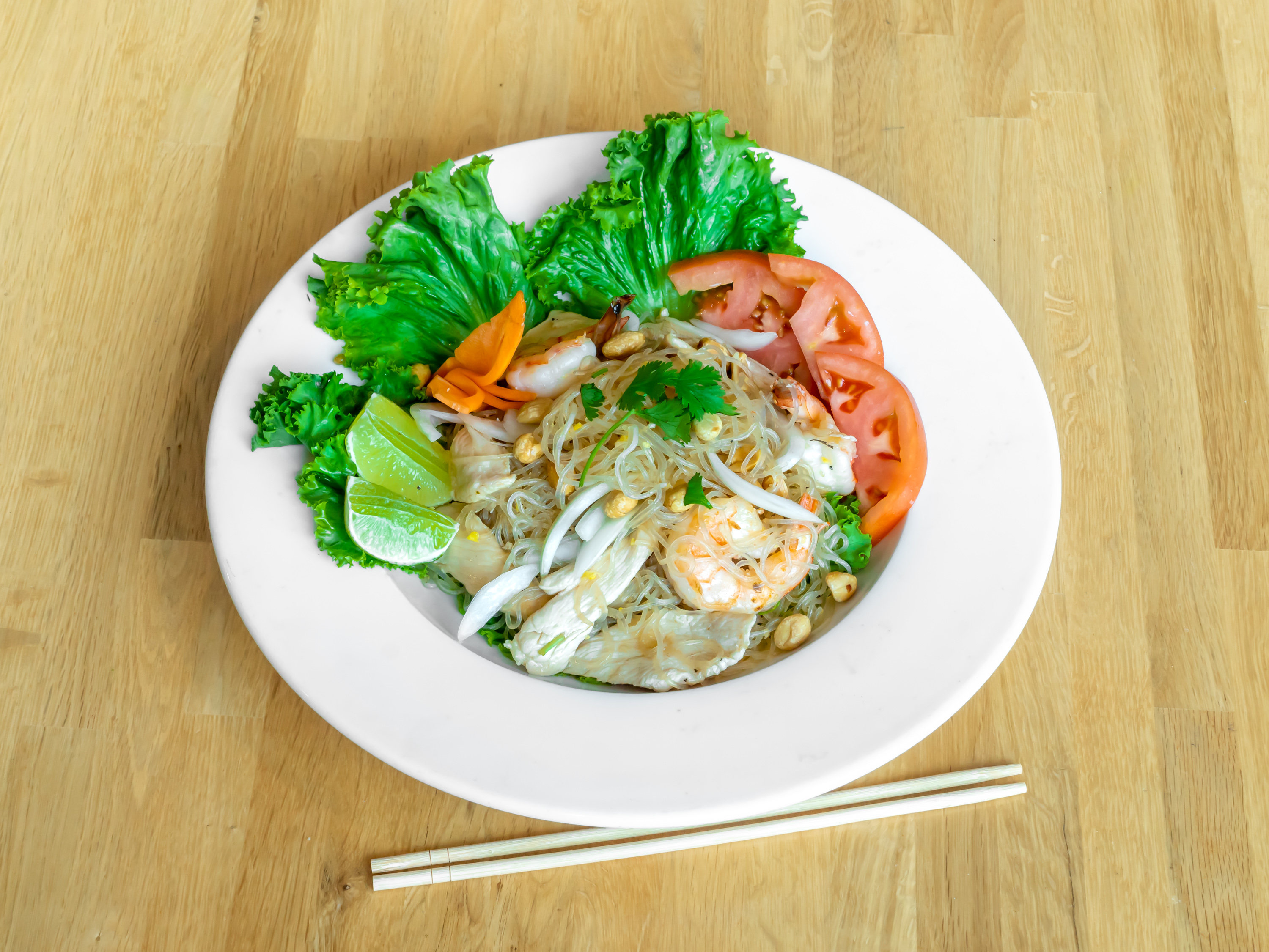 Order Yum Woon Sen Salad food online from Karta Thai store, Saint Paul on bringmethat.com