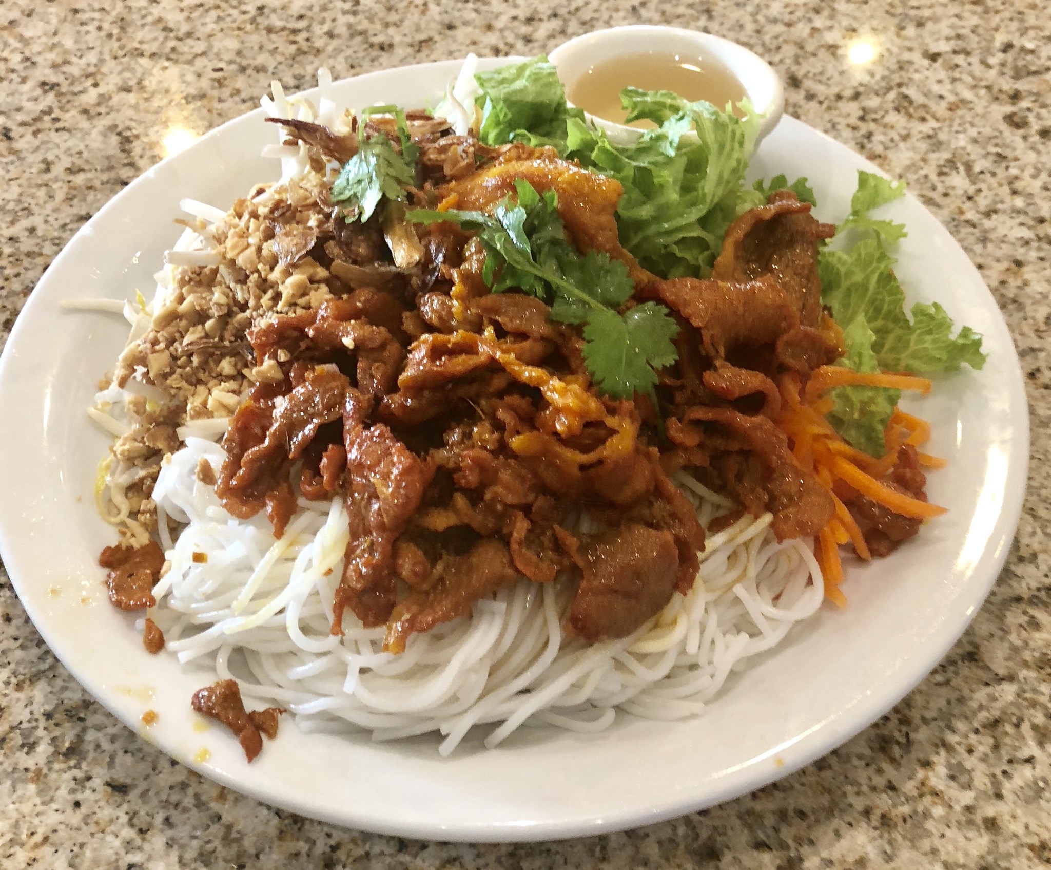 Order Vermicelli with Pork food online from Pho Noodle House store, Placentia on bringmethat.com