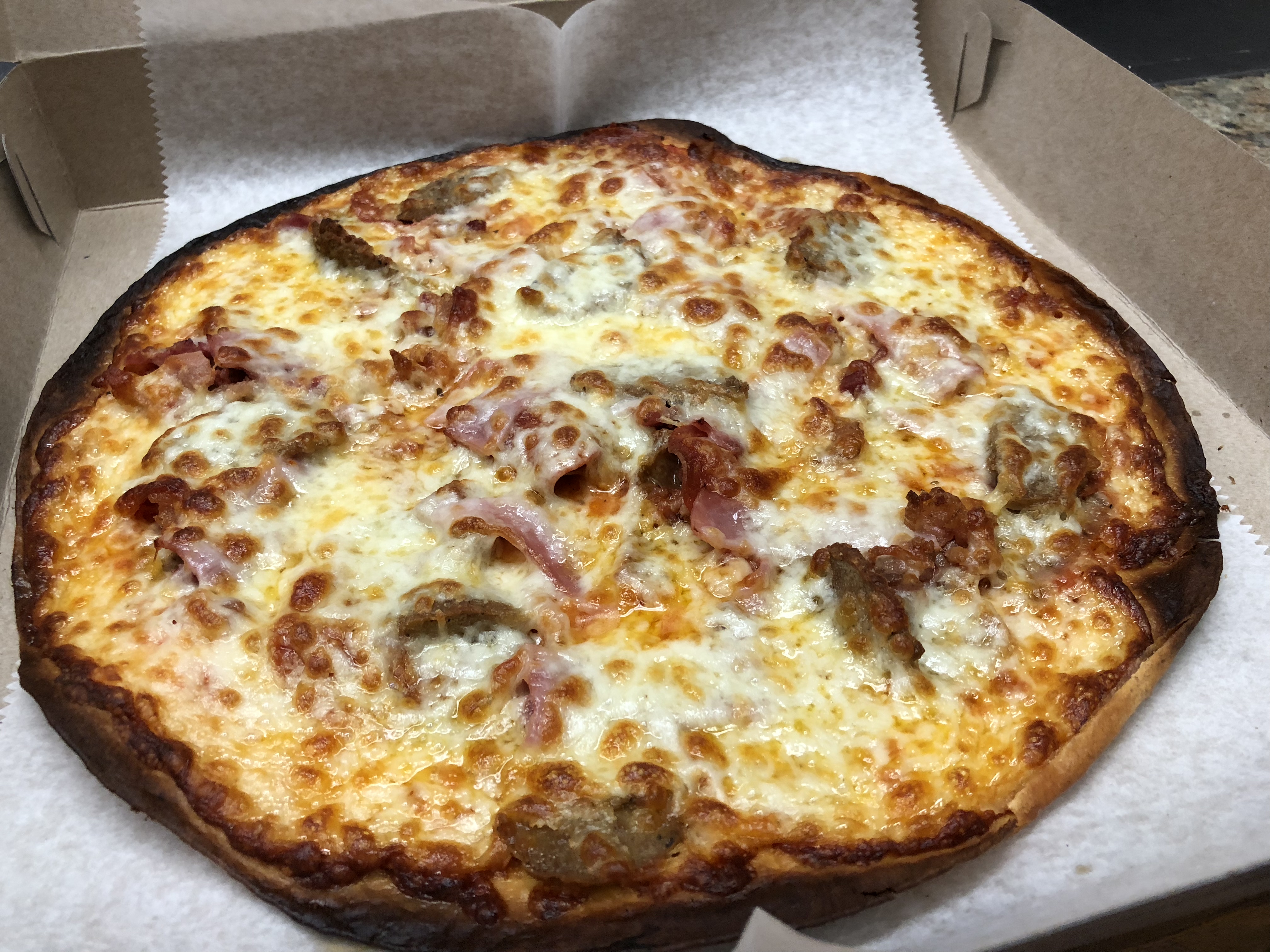 Order Meat Pizzadilla food online from Gusto Pizza store, Delmar on bringmethat.com
