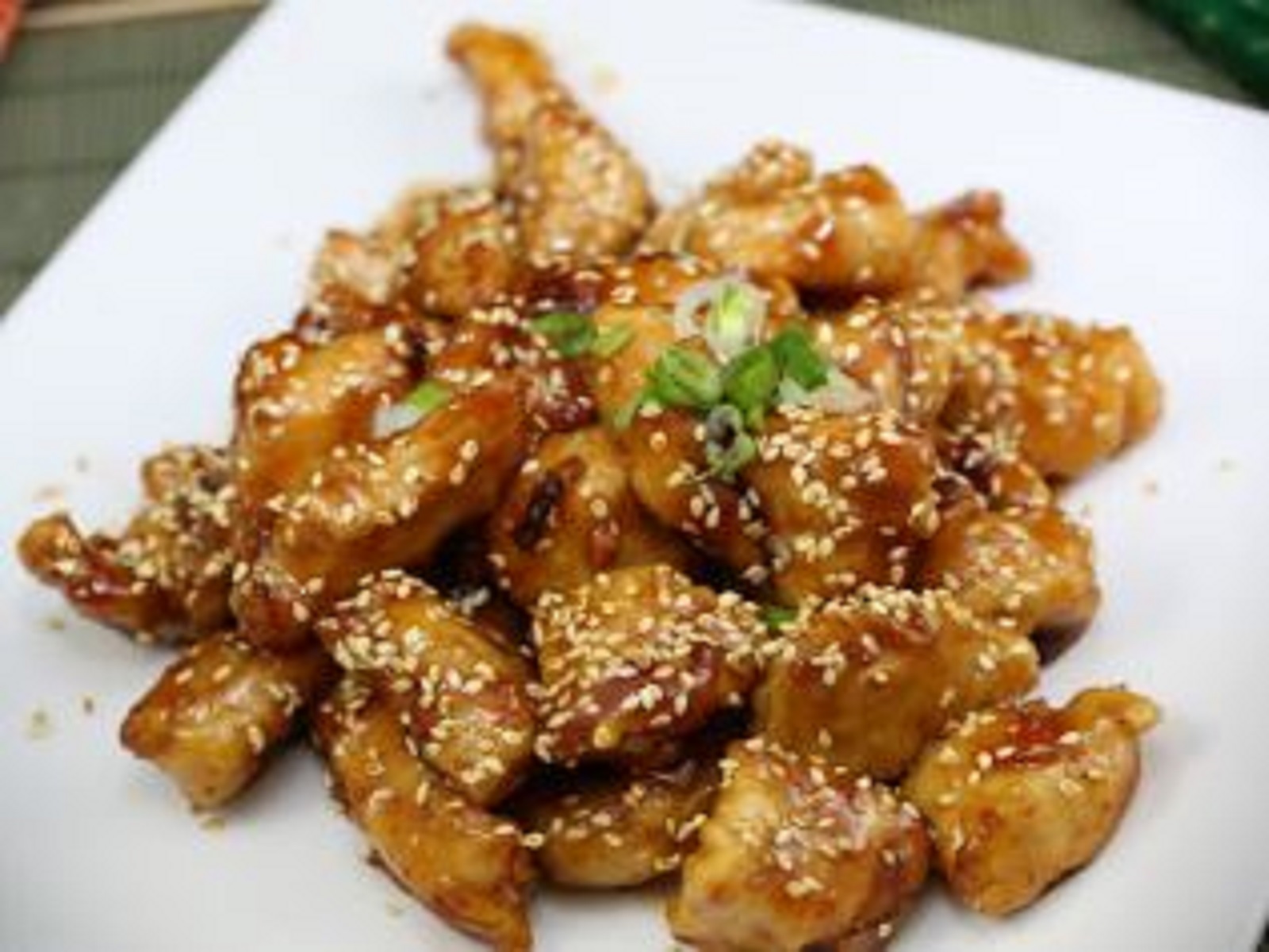Order Sesame Chicken food online from China Wok store, Palm Desert on bringmethat.com