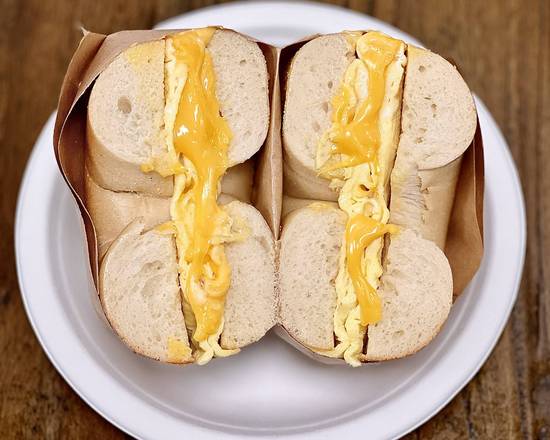 Order 2 Eggs and Cheese food online from My Three Sons Bagels store, Garden City on bringmethat.com